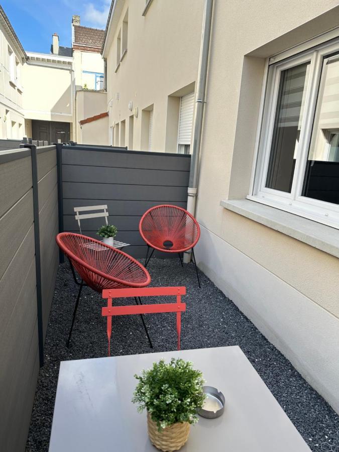 Le Sacre - Centre - Cour Privative - Parking Reims Exterior foto