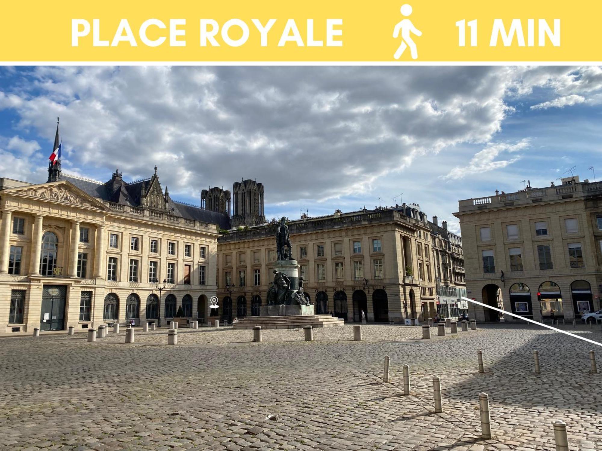 Le Sacre - Centre - Cour Privative - Parking Reims Exterior foto